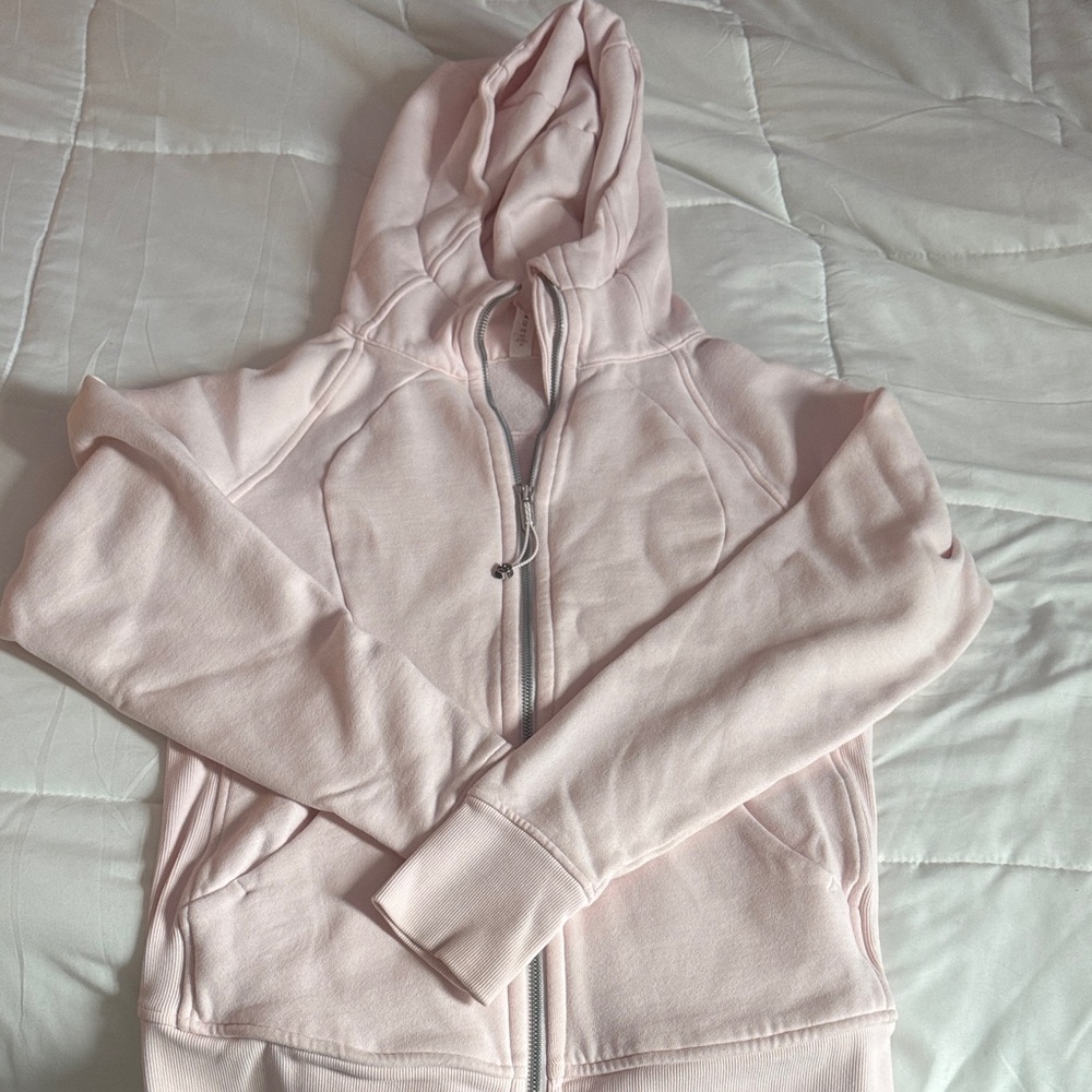 Lululemon Athletica Soft Pink Zip-Up Jacket